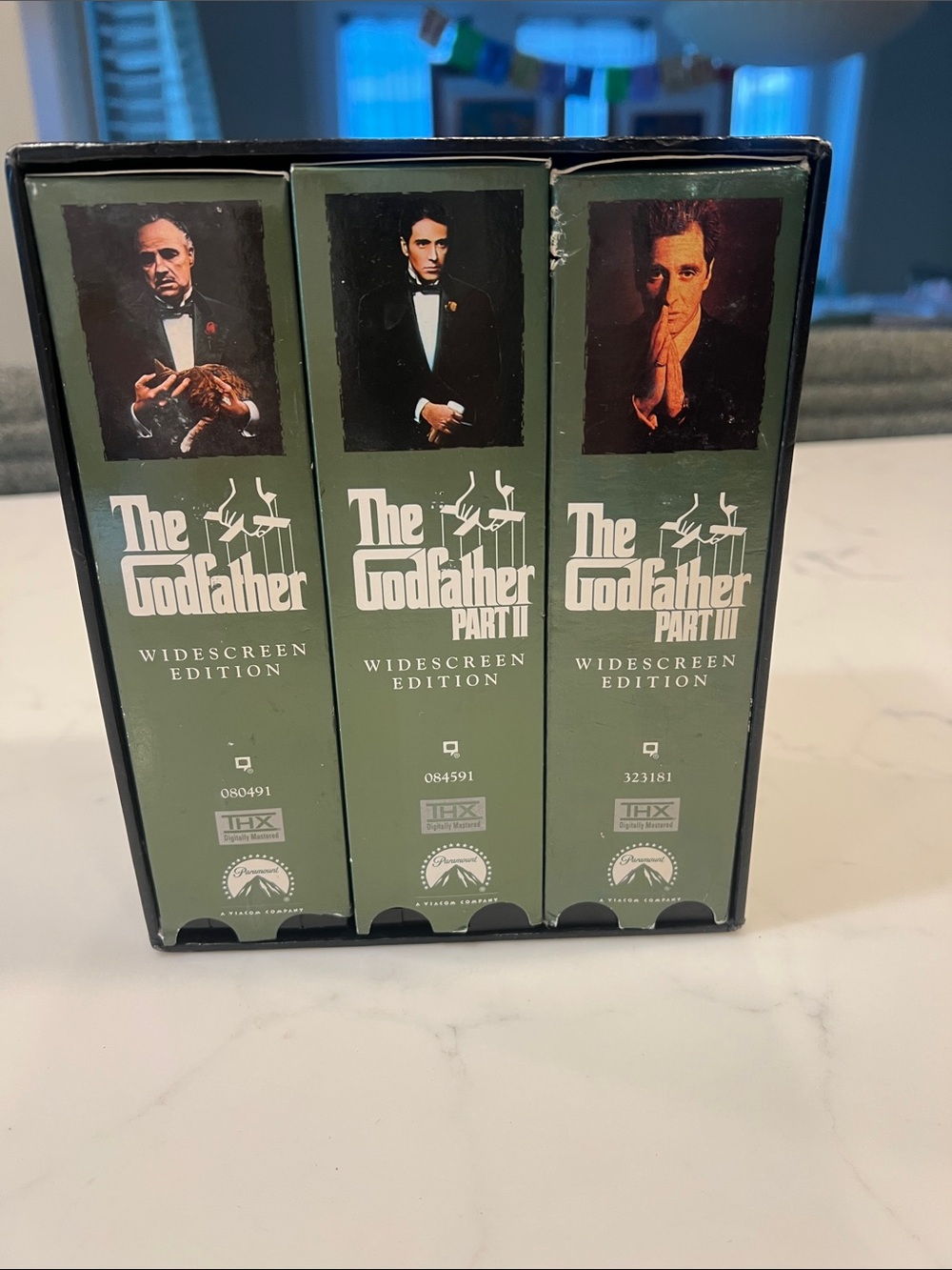 The Godfather Trilogy VHS Box Set